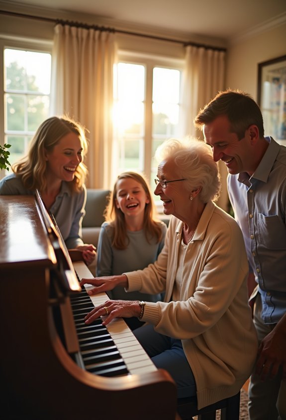 singing fosters family joy