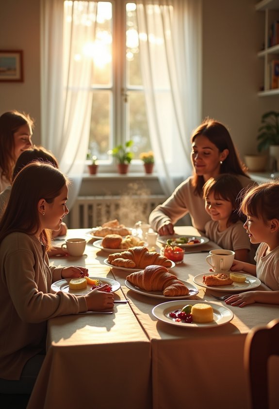 slow mornings family connection