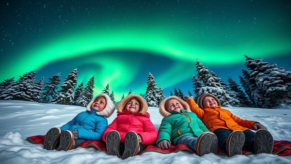 stargazing and aurora exploration