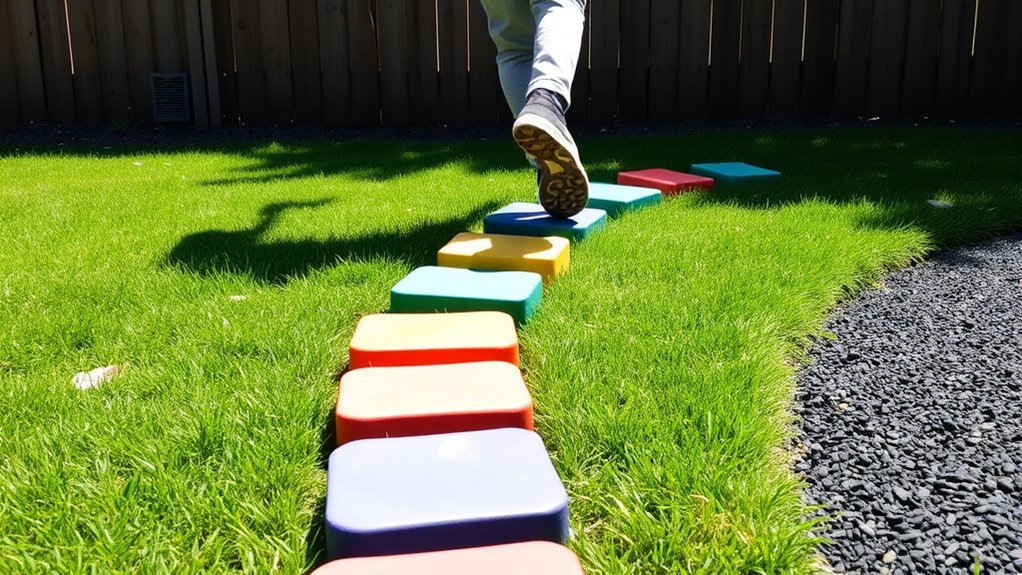 stepping stones for balance