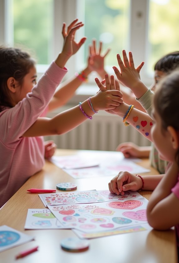 sticker chaos for valentine s