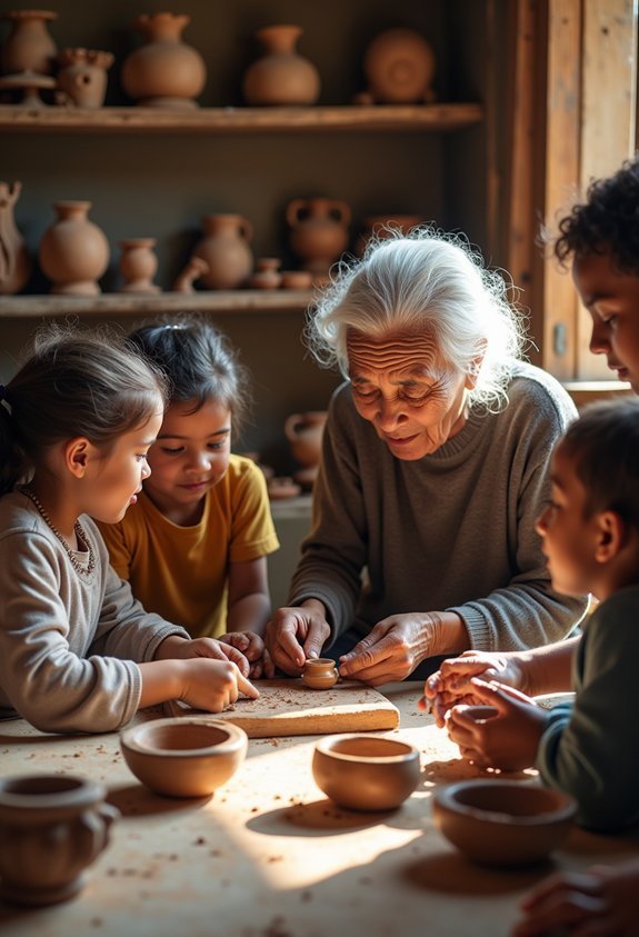 stories behind traditional art