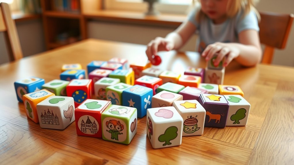 storytelling through dice play