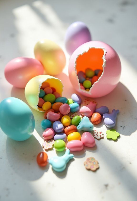 surprise filled easter egg hunt