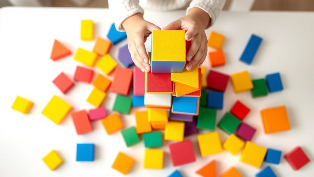 tactile foam shape learning