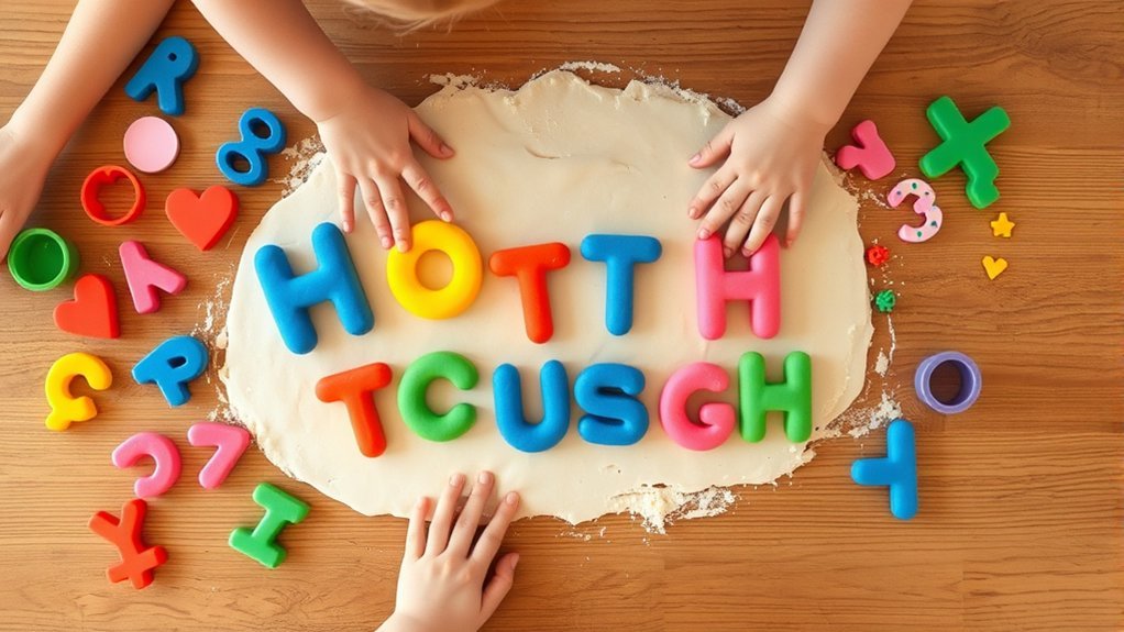 tactile letter formation activities