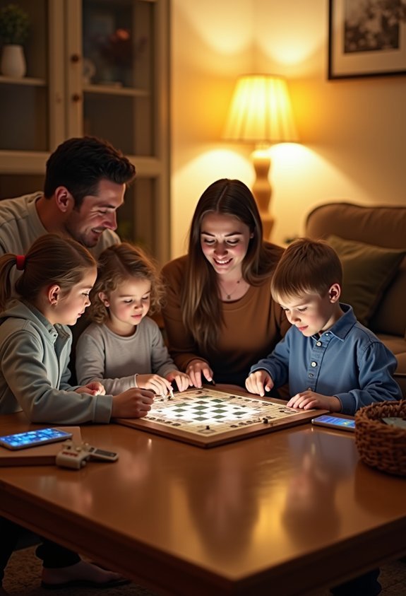 technology free family hour
