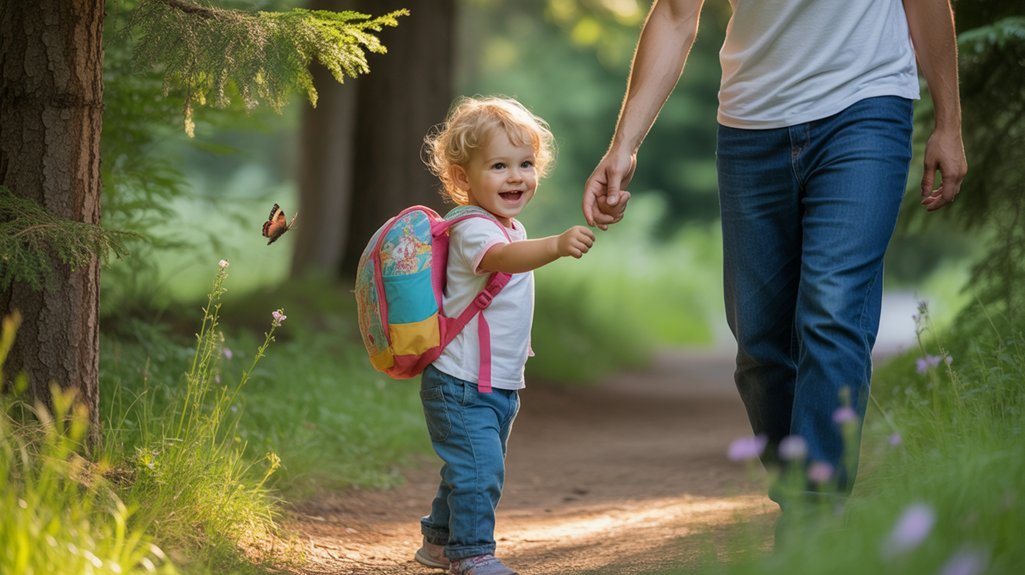 toddler friendly family hiking trails