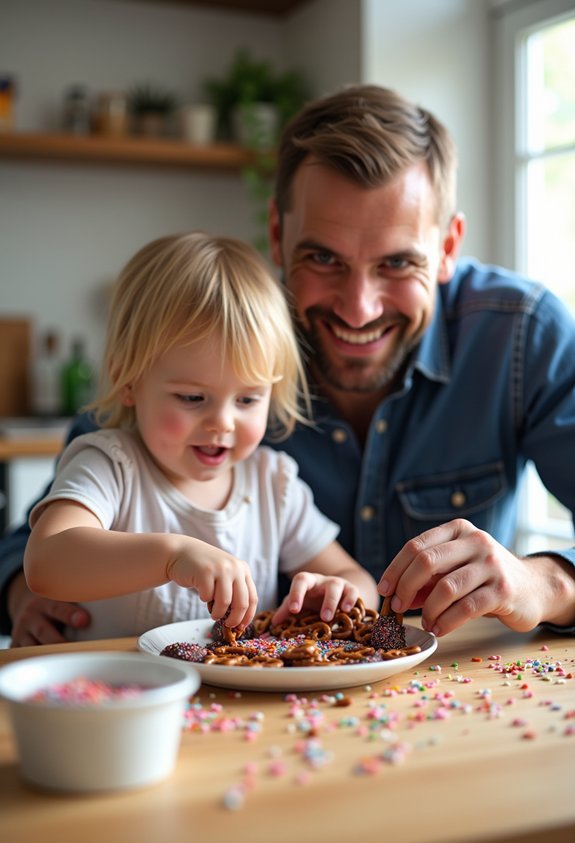 toddler made edible treats