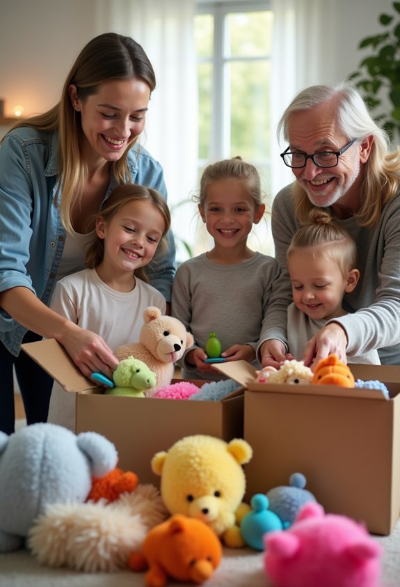 toy collection for generosity