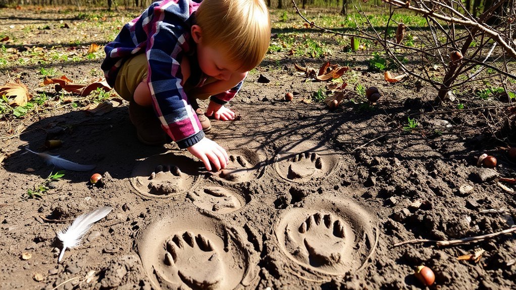 tracking wildlife clues together