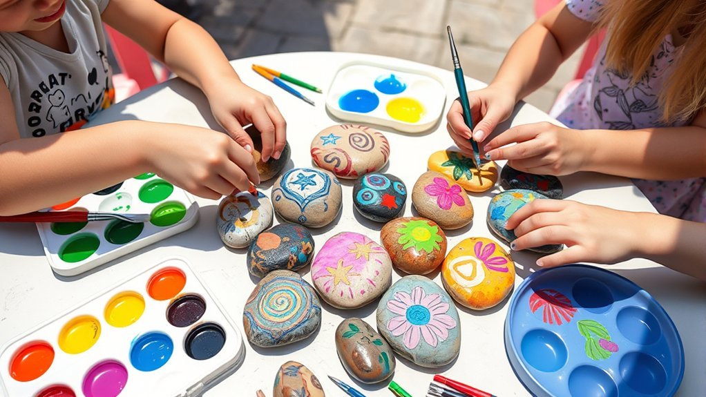 transform rocks into art