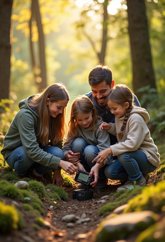 treasure hunts in nature