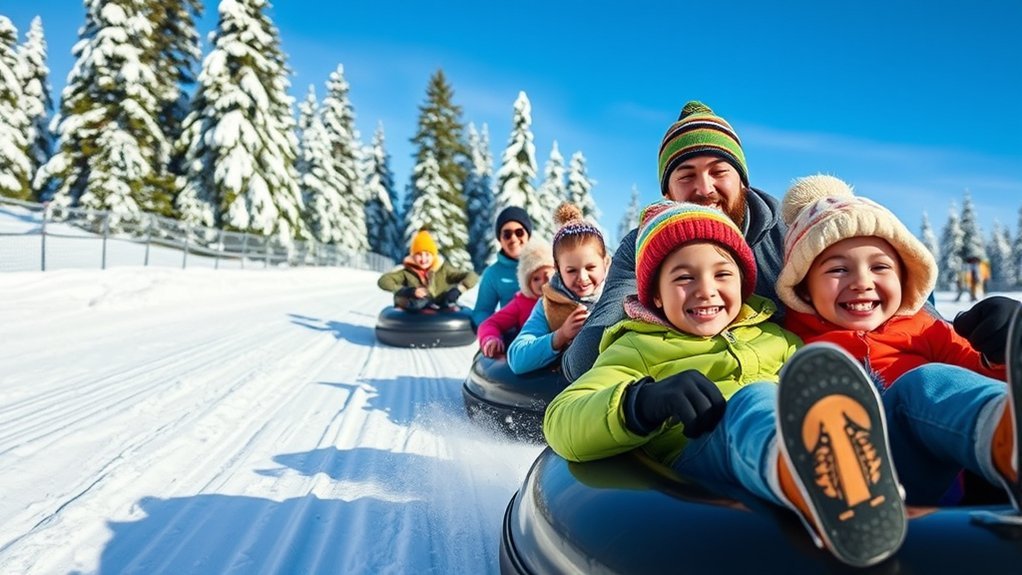 tubing fun for families