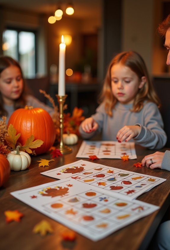 turkey bingo table games