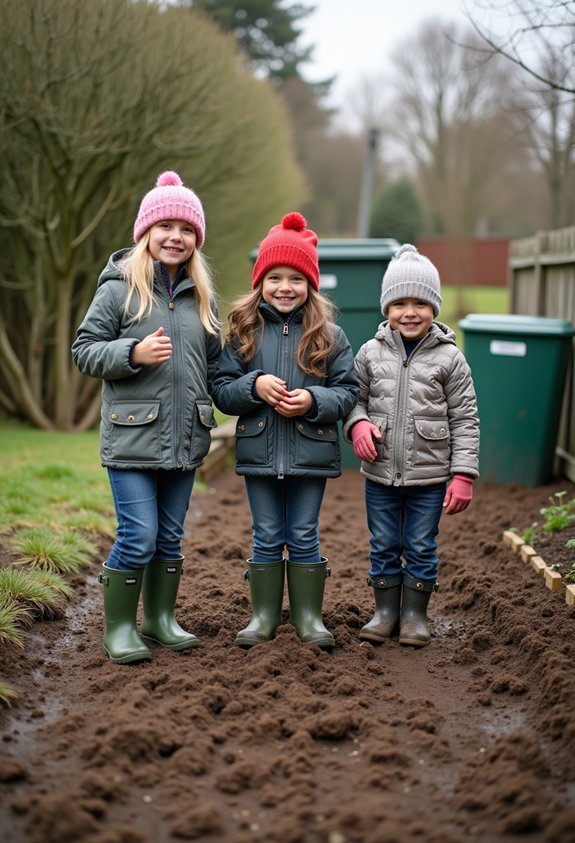 turn mud into compost