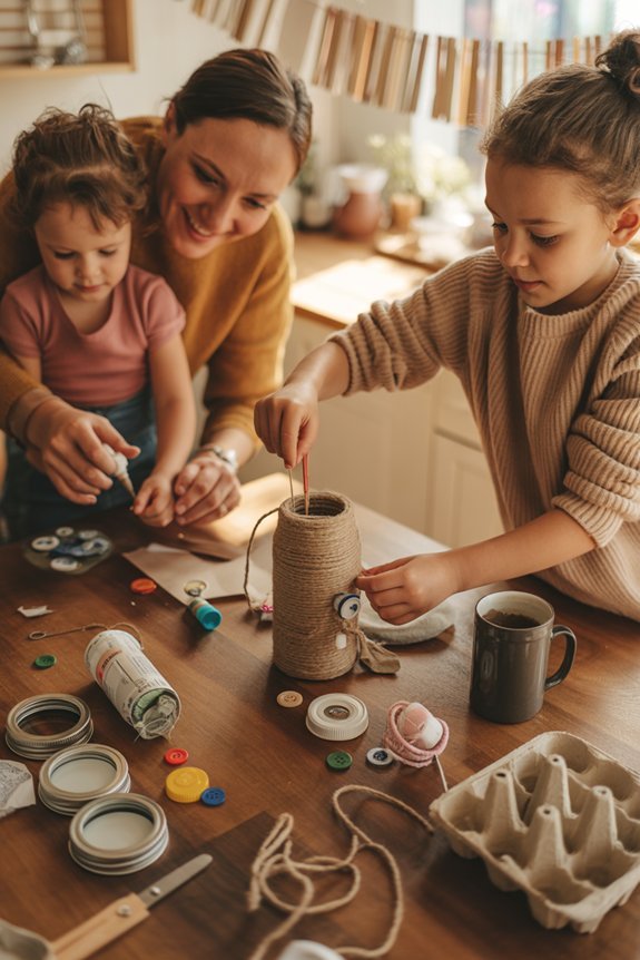 upcycle everyday materials creatively