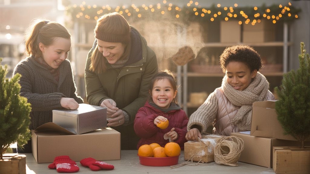 volunteer for holiday service