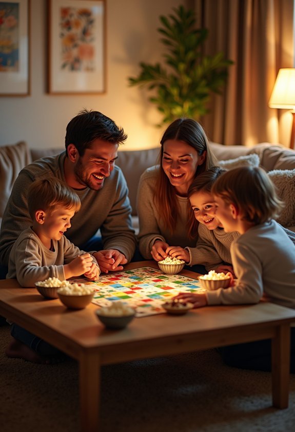 weekly family game tradition