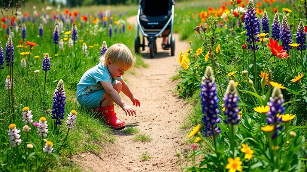 wildflower walks for toddlers