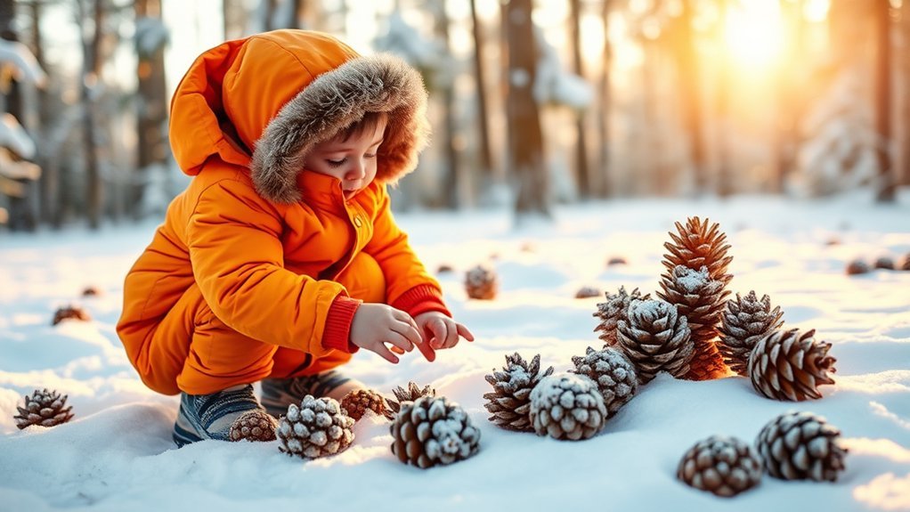 winter sensory exploration activities