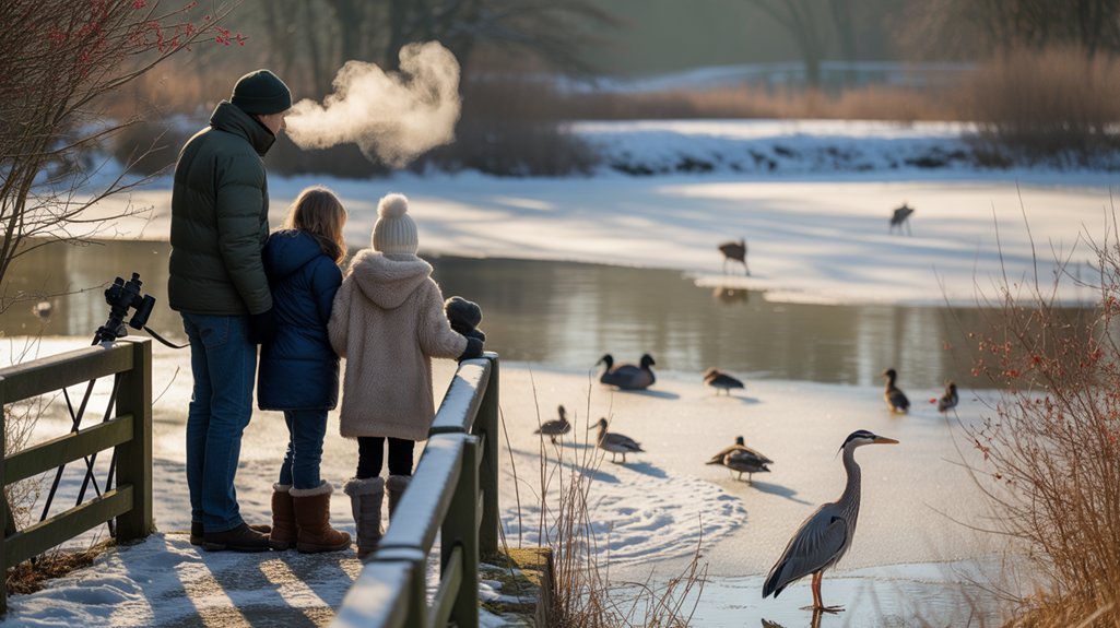 winter wildlife adventure fun