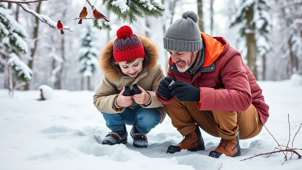 winter wildlife exploration activities