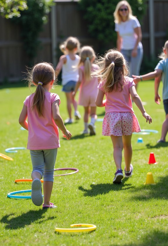 active outdoor preschool games