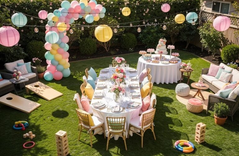 backyard birthday party ideas