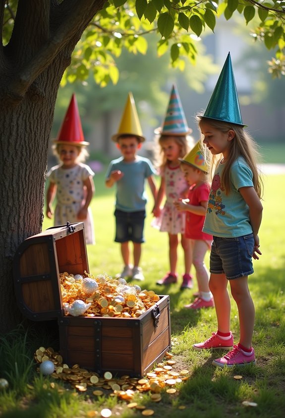 backyard treasure hunt adventure