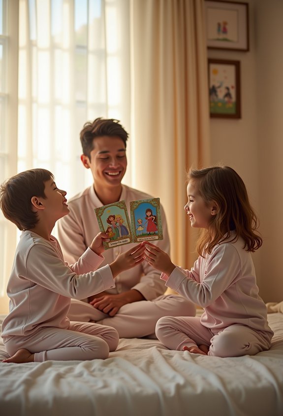 bedtime story card game