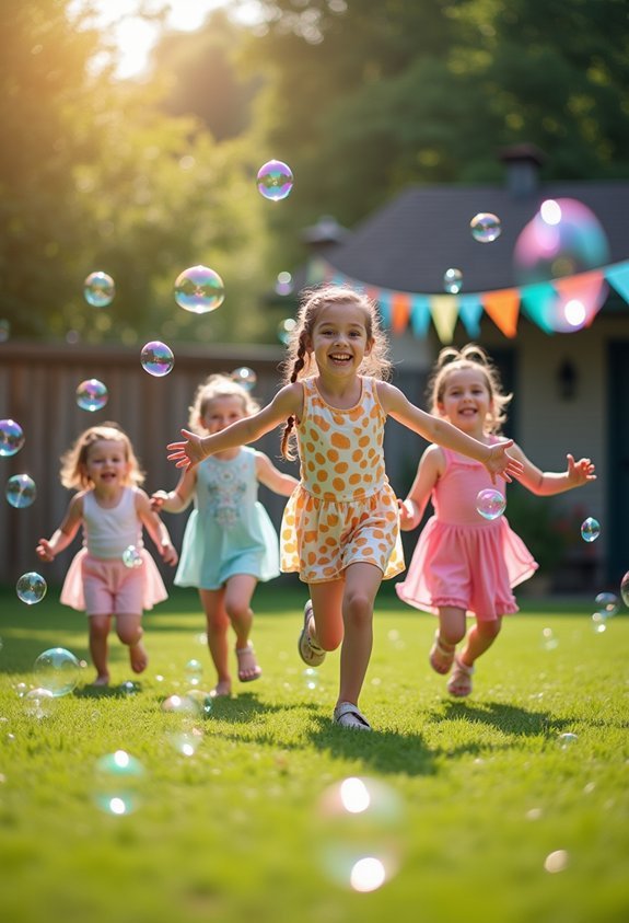 bubble popping chase fun
