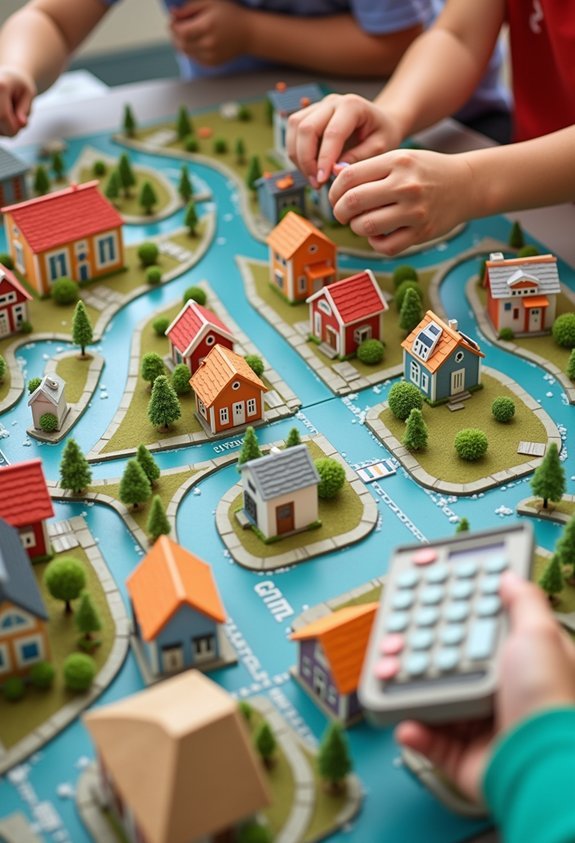 budgeting for pretend cities