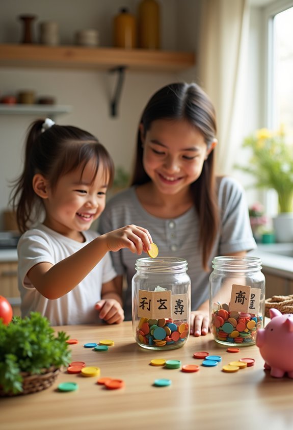 budgeting through family activities