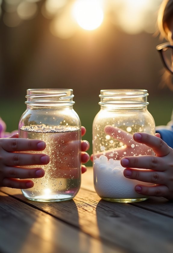 capture dew and frost