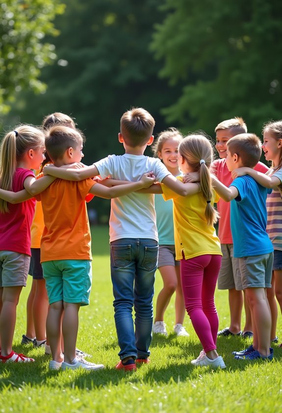 chaos teamwork laughter untangling