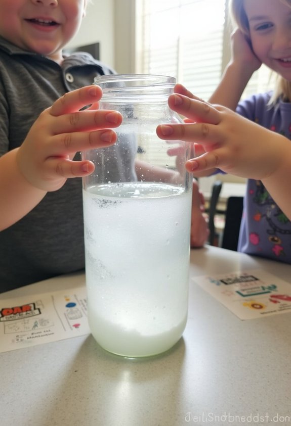 cloud formation in jar