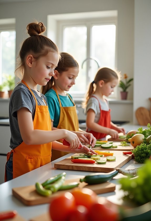 cooking with love together