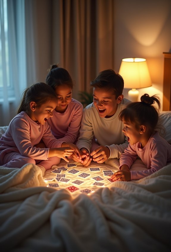 cozy bedtime card game