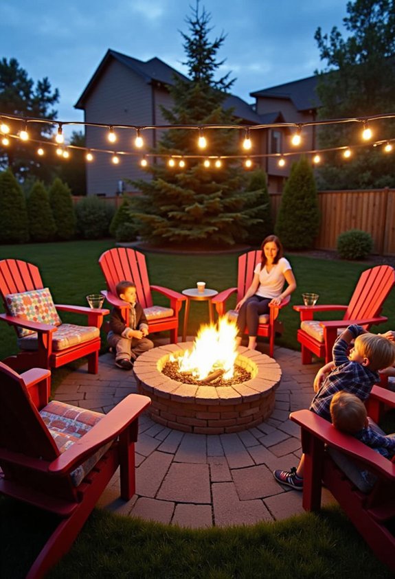 cozy fire pit gatherings