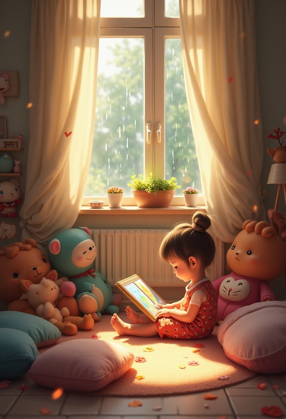 cozy reading nook activities