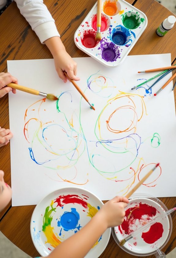 creative mess with kids