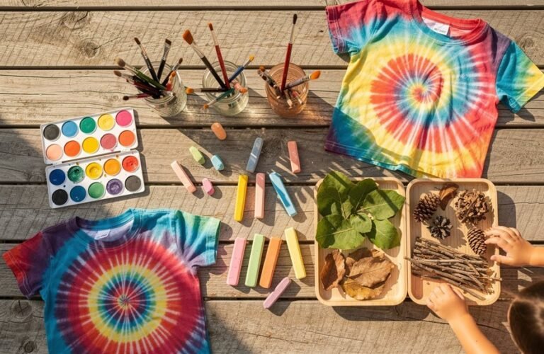 creative outdoor art activities