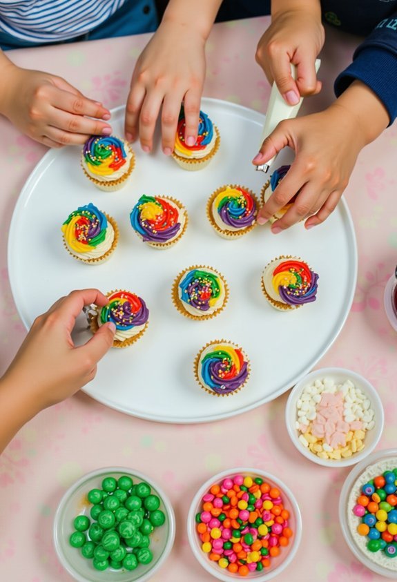 cupcake decorating sugar chaos