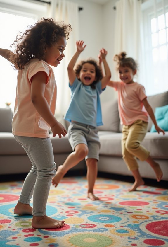 dance freeze self control fun