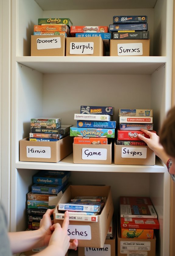 declutter by donating games