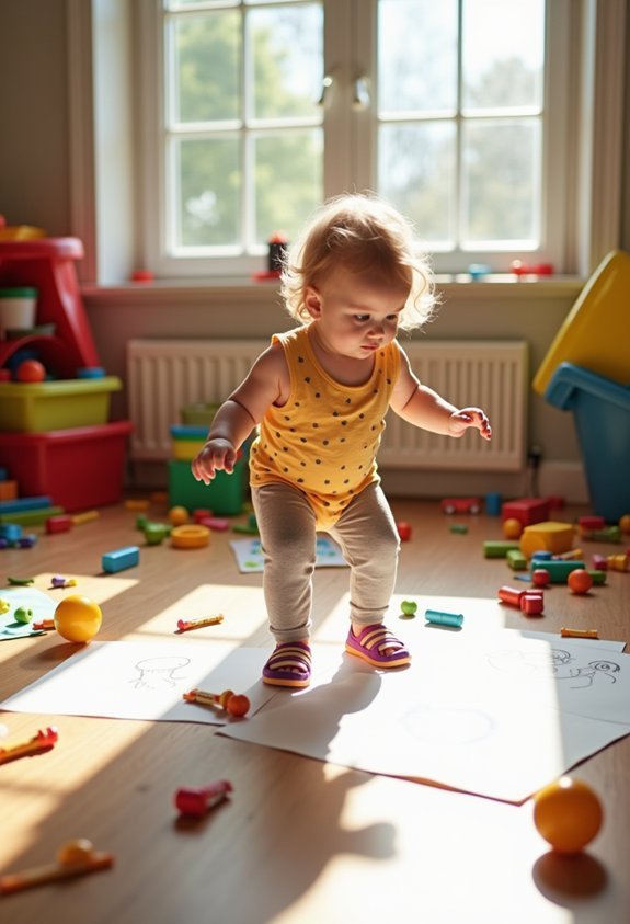 developmental exploration creates chaos