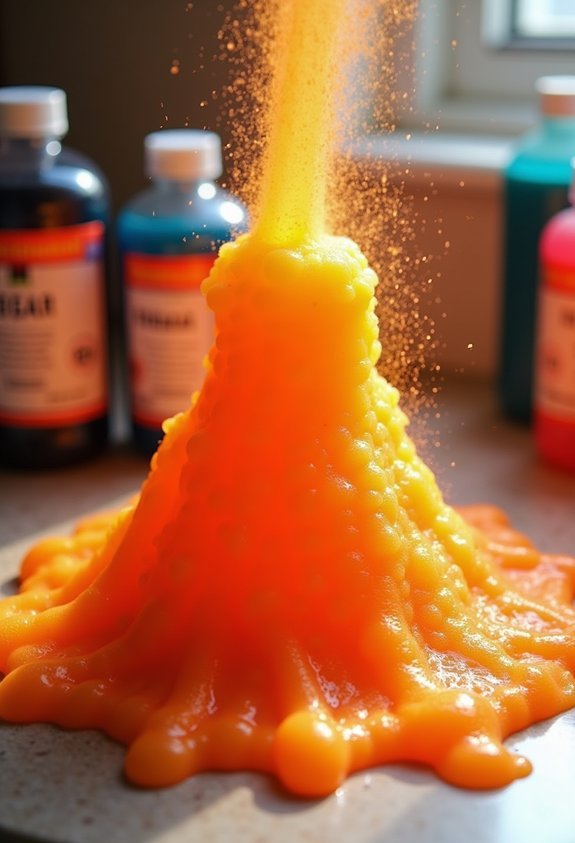 diy volcano science project