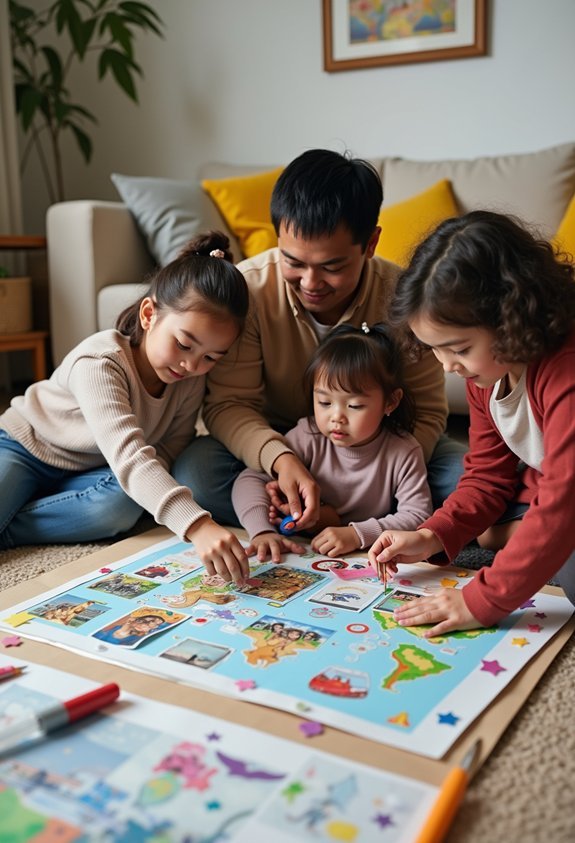 dream mapping family goals
