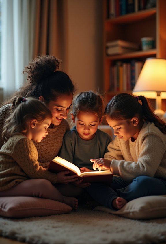 engaging storytelling family time